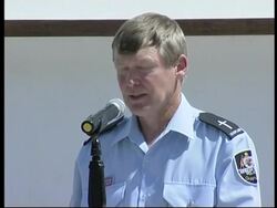 Memorial at identification site for foreign victims of tsunami Instructional Video