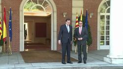 CLEAN : Spanish PM Catalan leader meet over independence referendum News Clip