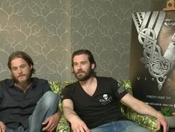 INTERVIEW - Travis Fimmel and Clive Standen on Stock Footage