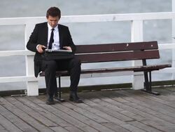 businessman working HD Stock Footage