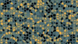 Kaleidoscope triangles background Stock Footage