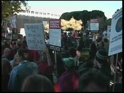 Felicity Huffman, Ben Stiller, Matthew Perry, Laura Linney on picket lines near NBC Universal News Clip