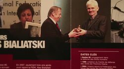 Jailed Belarusian activist wins first Vaclav Havel Human Rights prize News Clip
