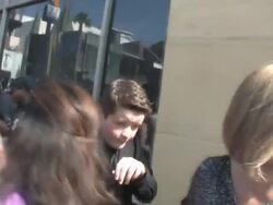 Riley Griffiths at the 'Mr. Popper's Penguins' premiere in Hollywood on 6/12/2011 (Footage by WireImage Video/Getty Images Entertainment Video) Stock Footage