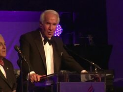 SPEECH: Ed Snider introduces Barbara Streisand at the National Museum Of American Jewish History Opening Gala  Stock Footage