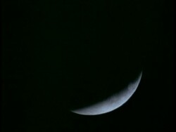 CU lunar eclipse Stock Footage