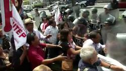 Teachers strike for better wages and working conditions News Clip