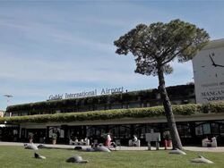 GALILEI INTERNATIONAL AIRPORT Stock Footage