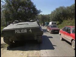 ALBANIA: VLORA: PREPARATION FOR ARRIVAL OF INTERNATIONAL TROOPS News Clip
