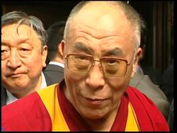 Tibetan spiritual leader Dalai Lama in Washington, Bush, WH spox Instructional Video