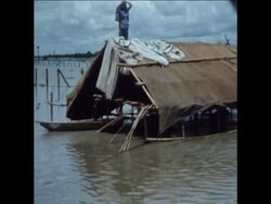 SYND 27-8-71 FLOODS DEVASTATE WEST BENGAL News Clip