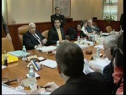 Israeli cabinet meeting, Palestinians to leave for Geneva Instructional Video