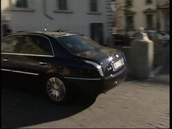 Prodi arrives for Napolitano meeting, leaves as he faces key vote News Clip