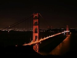 Golden Gate Bridge Stock Footage