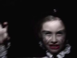 Halloween Vampire Girl - HD, sound Stock Footage