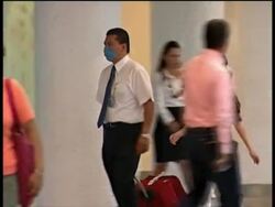 WRAP Fears of swine flu epidemic in US Mexico; ADDS presser, reax News Clip