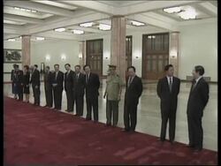 CHINA: JIANG ZEMIN LAUNCHES MAJOR DIPLOMATIC MISSION News Clip