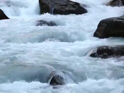 "Waterflow, clean energy from water" Stock Footage