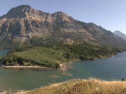 Waterton Lakes National Park Stock Footage