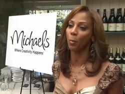 INTERVIEW: Holly Robinson Peete on her family working with Michaels  Stock Footage