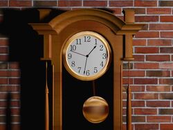 Wall Clock Stock Footage