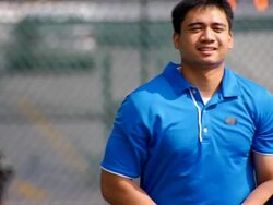 Joe's Tennis Backhand Stock Footage