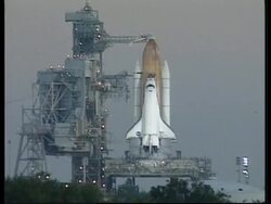 Shuttle: Launch: Discovery to replace crew of Space Station. News Clip