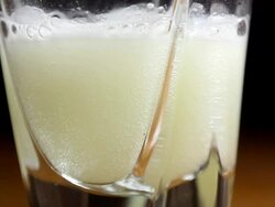 Fizzy water bubles Stock Footage