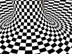 Inside the checked torus (not for heart fainted) Stock Footage