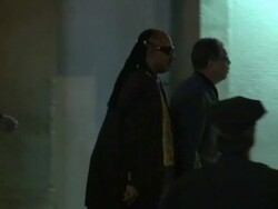 Stevie Wonder at Stings 60th Birthday Concert at The Beacon Theater in New York 10/01/11 (Footage by WireImage Video/Getty Images Entertainment Video) Stock Footage