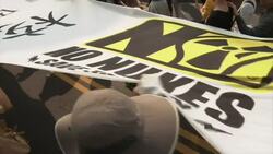 Protesters demand the government scrap a $10 billion nuclear plant News Clip