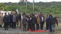 CLEAN : Kenya lights worlds biggest ivory bonfire News Clip