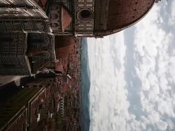 The Duomo Cathedral, Florence, Italy Stock Footage
