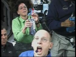 Teacher in space event with students News Clip