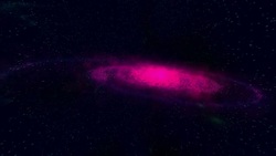 Fly into Galaxy Stock Footage