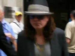 Ozzy Osbourne Visits BBC Radio One Stock Footage