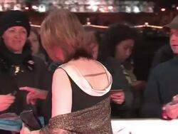 Ruth Sheen at the 31st London Film Critics' Circle Awards at London England. (Footage by WireImage Video/GettyImages) Stock Footage