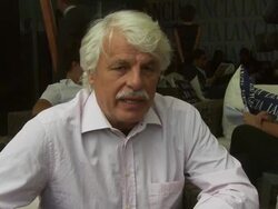 Il Grande Sogno Interviews: Venice Film Festival 2009 Stock Footage