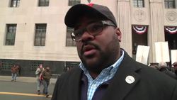 Unions and Detroit's public pension funds are protesting a federal judge's ruling that Detroit is eligible for bankruptcy. The groups claim the city didn't negotiate in good faith, which is an eligibility requirement under Chapter 9. (Dec. 3) News Clip