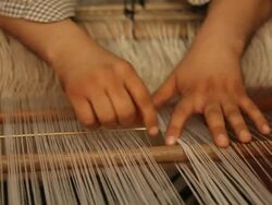 Tunisian Weaver Stock Footage