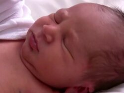 Newborn baby Stock Footage