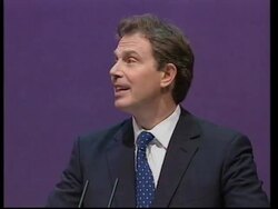 UK: BRIGHTON: TONY BLAIR ADDRESSES LABOUR PARTY CONFERENCE News Clip