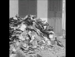 SYND 28 3 68 TORNADO DAMAGE IN VIENTIANE AT AIRPORT News Clip