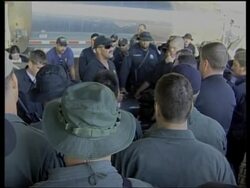 WRAP US Carrier in dock, soliders patrol city, adds aerials Instructional Video