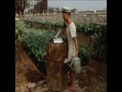 SYND 16/02/71 SCENES AT THE COMMUNIST PATHET LAO HEADQUARTERS News Clip