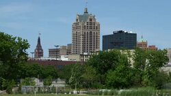 The Faison building Stock Footage