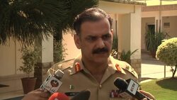 Military briefing on condition of teenage girl shot by Taliban News Clip