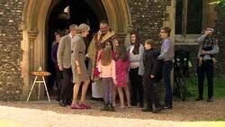 Theresa May attends Easter Sunday service News Clip