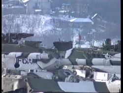 Bosnia - Danish Tank Training News Clip