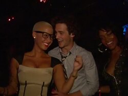 Amber Rose at the 2011 Maxim Hot 100 Party With New Era, Miller Lite, 2(x)ist And Silver Jeans Co. at Hollywood CA. (Footage by WireImage Video/GettyImages) Stock Footage